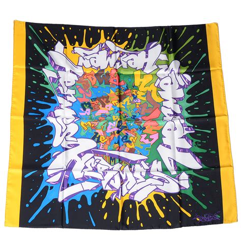 Hermes Graffiti Scarf 